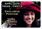April 2015 News Part 2: EXCLUSIVE: STUNT AWARDS, NEW PHOTOS, WALKING & YOGA!