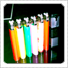 Exclusive: A random candid of Mack's lighters lined up in a row. Mack's caption was 'Why is there always only 7 or none?.