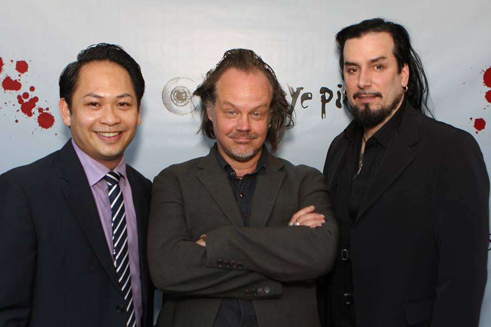Producer Peter Phok, Director Larry Fessenden & Guest at the Glass Eye Pix's 'BENEATH' Premiere in NYC 15th July 2013 at the IFC Center
Keywords: bpremi59