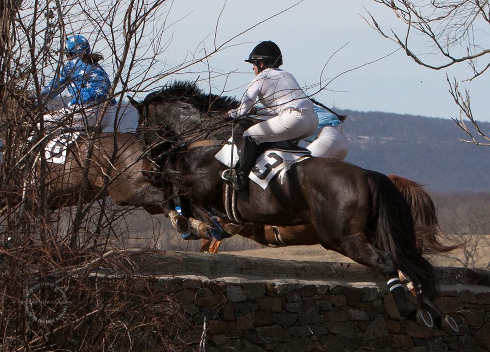 Mackenzie Rosman competing in the Piedmont Point to Point Hunt Race on March 26th, 2018
