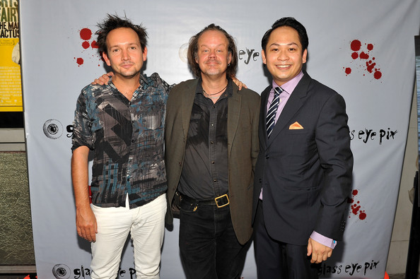 Composer Will Bates, Director Larry Fessenden & Producer Peter Phok at the Glass Eye Pix's 'BENEATH' Premiere in NYC 15th July 2013 at the IFC Center
Keywords: bpremi83
