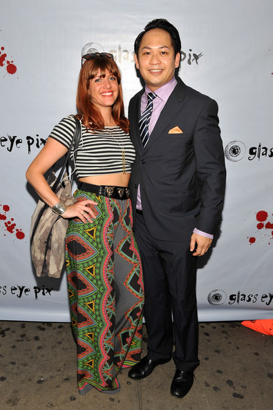Lauren Hanson & Producer Peter Phok at the Glass Eye Pix's 'BENEATH' Premiere in NYC 15th July 2013 at the IFC Center
Keywords: bpremi84