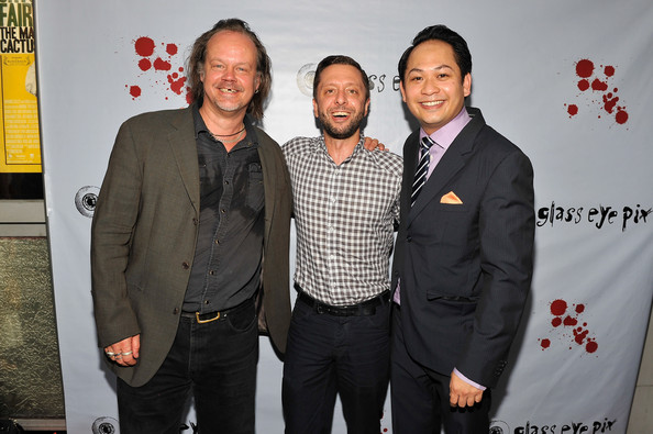 Director Larry Fessenden, Jerry Dasti & Producer Peter Phok at the Glass Eye Pix's 'BENEATH' Premiere in NYC 15th July 2013 at the IFC Center
Keywords: bpremi54