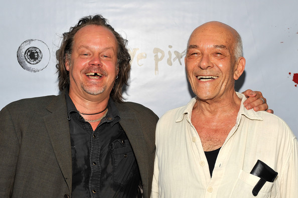 Director Larry Fessenden & Mark Margolis David at the Glass Eye Pix's 'BENEATH' Premiere in NYC 15th July 2013 at the IFC Center
Keywords: bpremi107