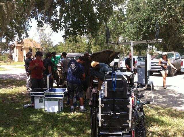 Exclusive: On-Set of Mack's New Film 'Ghost Shark' in Louisiana September 2012
Keywords: gho214