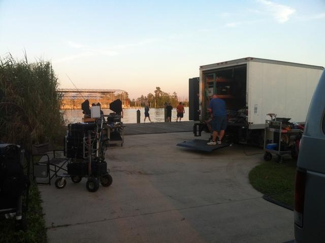 Exclusive: On-Set of Mack's New Film 'Ghost Shark' in Louisiana September 2012
Keywords: gho221
