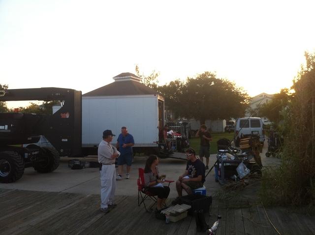 Exclusive: On-Set of Mack's New Film 'Ghost Shark' in Louisiana September 2012
Keywords: gho223