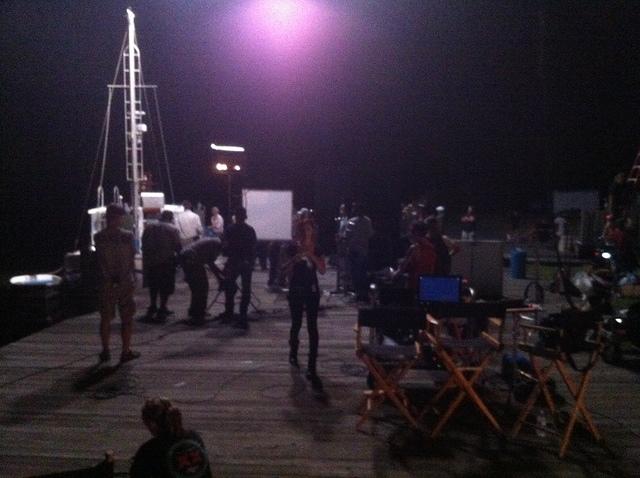 Exclusive: On-Set of Mack's New Film 'Ghost Shark' in Louisiana September 2012
Keywords: gho226