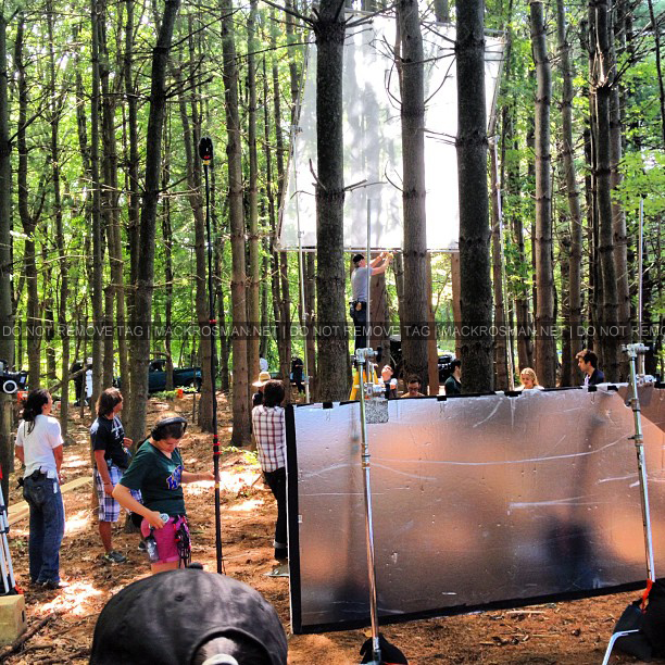 Exclusive: On-Set of Mack's new Film 'Beneath' in the Naugatuck State Forest of Connecticut in August 2012
Keywords: beneath16