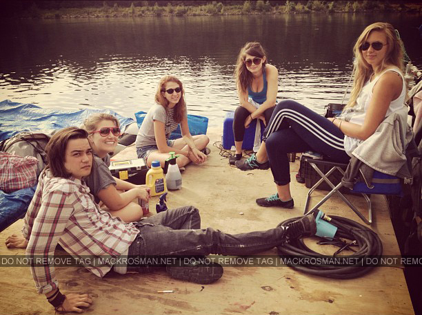 Exclusive: On-Set of Mack's new Film 'Beneath' in the Naugatuck State Forest of Connecticut in August 2012
Keywords: beneath18