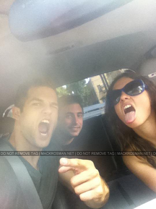 Sean, Mack & David Cruising Around in Mack's Car in LA During October 2011
Keywords: cruising