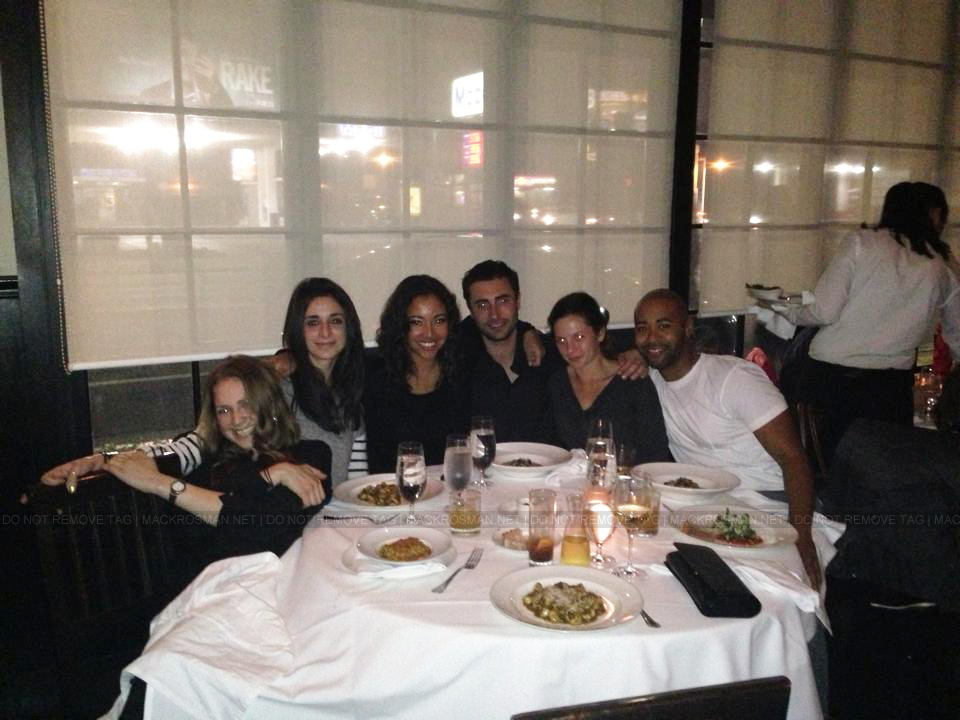 EXCLUSIVE CANDID PHOTO: Danielle, Lexi, Maya, David, Mack & Raheem Out At A Dinner in LA - January 2014
Keywords: dinnerparty2