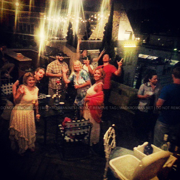 EXCLUSIVE CANDID PHOTO: Fourth of July Celebrations Roof-Top in LA with Friends on 4th July 2013
Keywords: exclusive66