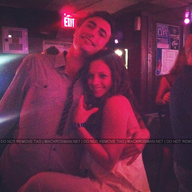 Exclusive: Mack & Boyfriend David Celebrating the End of Shooting at the 'Ghost Shark' Wrap Party at Cajun Bar, New Orleans on 30th September 2012
Keywords: gho251