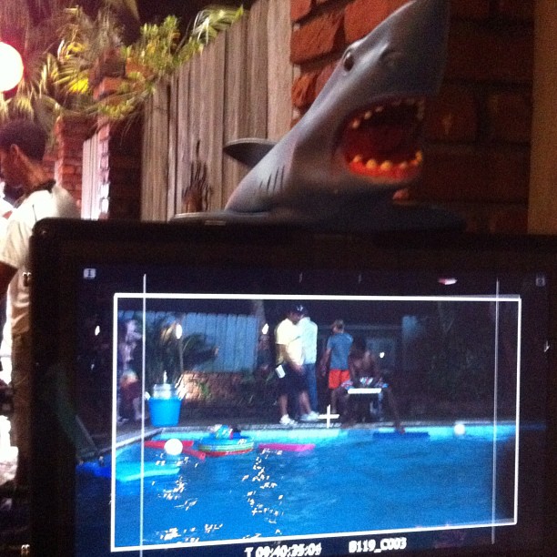 Exclusive: On-Set of Mack's New Film 'Ghost Shark' in Louisiana September 2012
Keywords: gho148