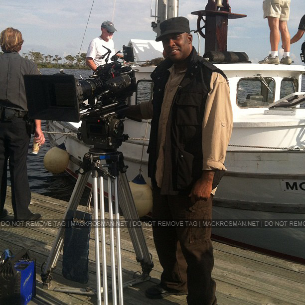 Exclusive: Co-star Lucky Johnson On-Set of Mack's Film 'Ghost Shark' in Louisiana September 2012
Keywords: gho2