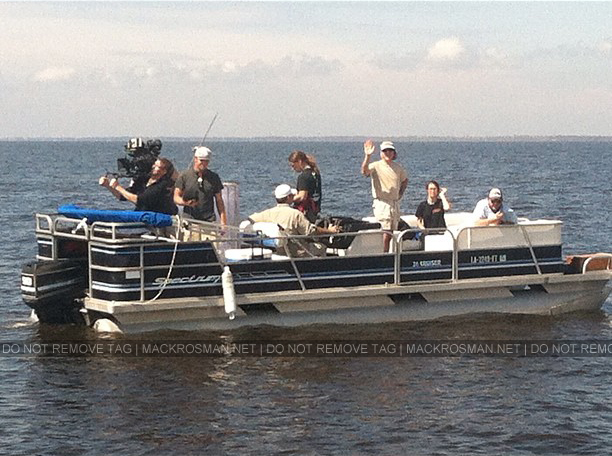 Exclusive: On-Set of Mack's Film 'Ghost Shark' in Louisiana September 2012
Keywords: gho8
