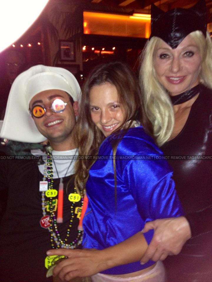 EXCLUSIVE NEW PHOTO: David & Mack Celebrating Halloween at a party with Horse Ranch staff at the San Juan Hills Golf Club on October 30th 2012
Keywords: exclusive20
