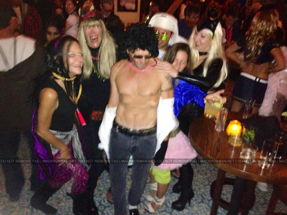 EXCLUSIVE NEW PHOTO: David & Mack Celebrating Halloween at a party with Horse Ranch staff at the San Juan Hills Golf Club on October 30th 2012
Keywords: exclusive28