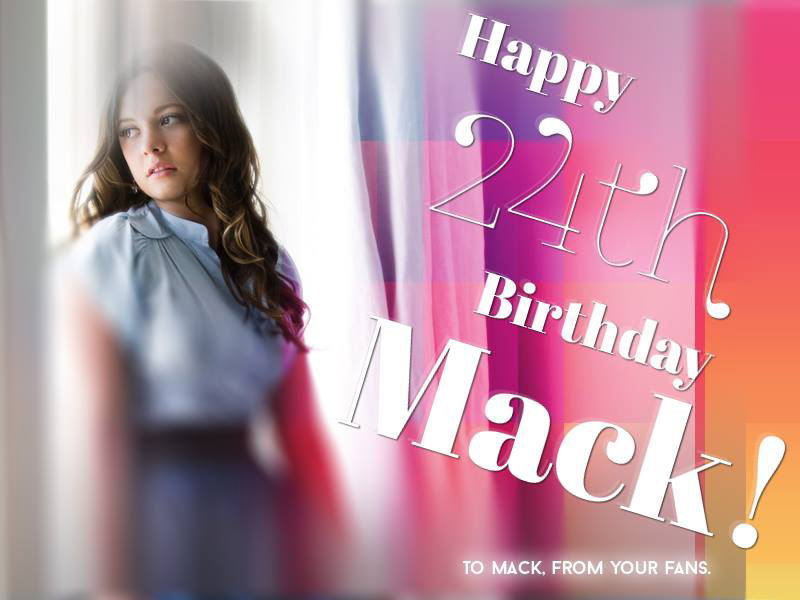 EXCLUSIVE: Our Happy 24th Birthday Sign For Mack - December 2013
Keywords: mackenzierosman 7thheaven thewb mackrosman jessicabiel bdaysign