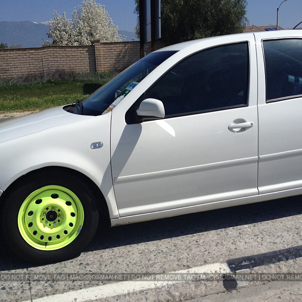EXCLUSIVE NEW PHOTO: Mack Spotted Some Cool & Trendy Neon Rims on 17th March 2013
Mack: 'The 80's are back!'.
Keywords: exclusive45