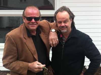 EXCLUSIVE: Director Larry Fessendenr With Actor Jack Nicholson at the screening premiere of 'BENEATH' on the 3rd of May 2013 in Estes Park, Colorado at the Stanley Film Festival 
Keywords: beneathscreening4