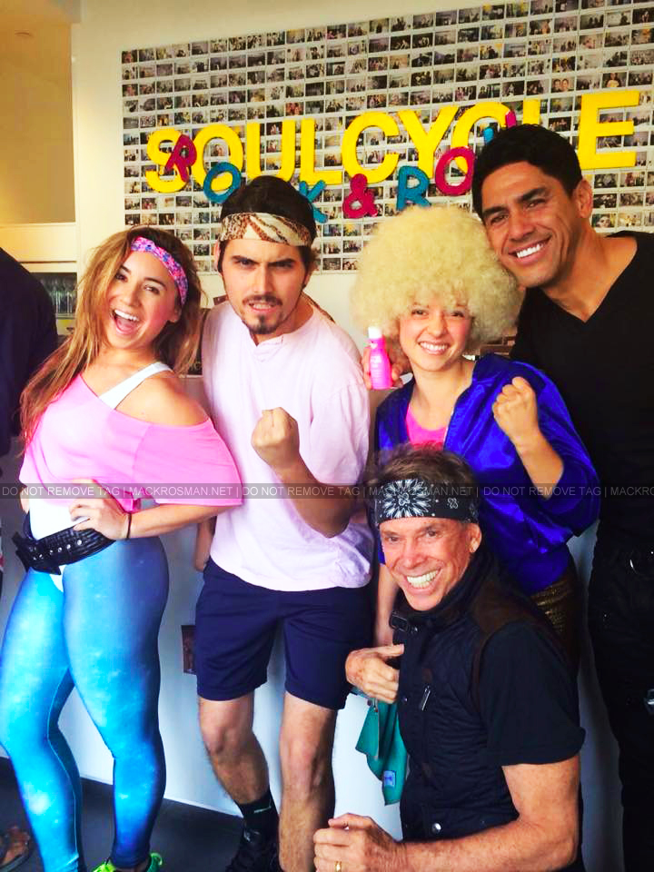 EXCLUSIVE: Mackenzie Rosman with Alyssa, Danny, Michael and Friend in Los Angeles on 15th November 2014 at Rock Your Hair SoulCycle
Keywords: mackenzierosman 7thheaven ruthiecamden thewb jessicabiel mackrosman 