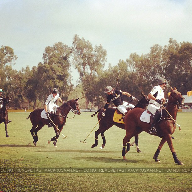 Mack Attended the Verve Clicquot Polo Match on Saturday 6th October 2012
Caption from Mack "Up close and personal at the Verve Clicquot polo match on Saturday, definitely my new favorite spectator sport."
Keywords: polosport1