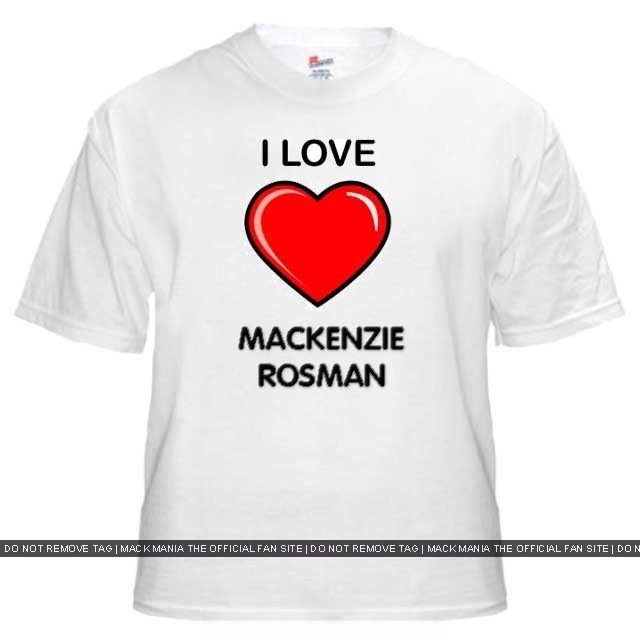 I love Mackenzie Rosman T Shirt
Keywords: tshirt