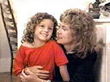 Young Mack On Set with Catherine Hicks
