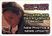 January 2015 News Part 1: EXCLUSIVE: MACKENZIE'S ROLLERBLADE DAY AT VENICE BEACH & NEW PHOTOS!