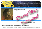 Mack's Starry Mag Interview June 29th 2011.