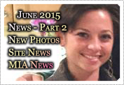 June 2015 News Part 2: EXCLUSIVE: MACKENZIE ROSMAN: NEW PHOTOS, SITE NEWS, MIA NEWS!