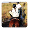 EXCLUSIVE CANDID: Mackenzie Rosman Horse Riding Through The River In Africa 2006.