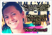 November 2014 News Part 2: EXCLUSIVE: MACKENZIE ROSMAN'S  SOULCYCLE RIDE & NEW PHOTOS!
