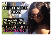 October 2013 News: EXCLUSIVE: MACK ATTENDS THE ANNUAL VEUVE CLICQUOT POLO CLASSIC IN LA!