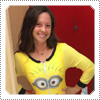 EXCLUSIVE: Mackenzie Rosman Wearing a Yellow Minion Onesie Outfit With Emily September 2014.