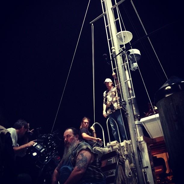Exclusive: On-Set of Mack's New Film 'Ghost Shark' in Louisiana September 2012
Keywords: gho136