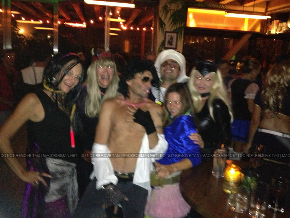 EXCLUSIVE NEW PHOTO: David & Mack Celebrating Halloween at a party with Horse Ranch staff at the San Juan Hills Golf Club on October 30th 2012
Keywords: exclusive29