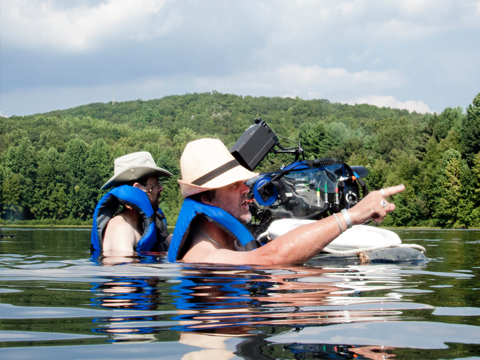 EXCLUSIVE: Director Larry Fessenden Literally Going Beneath The Surface During Filming for BENEATH in the Naugatuck State Forest of Connecticut on the 9th August 2012
Keywords: beneath42