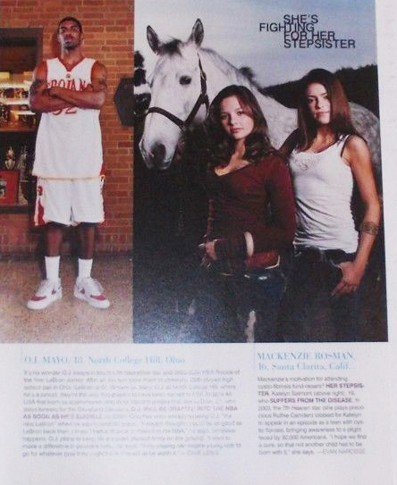 EXCLUSIVE ARTICLE: Mack & Beloved Sister Katelyn Appearing In An Article After Filming 7th Heaven Episode 'Back In The Saddle Again' To Raise Awareness For Cystic Fibrosis
Keywords: katelynandmackearlier