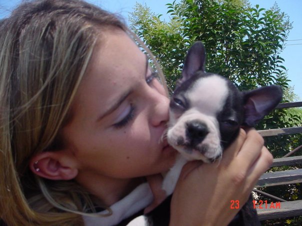 Tribute: In Memory of Katelyn Salmont - Katelyn & Pet Puppy
Keywords: kat31