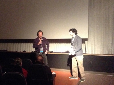 EXCLUSIVE: Larry Fessenden speaking at the Q/A's for the screening premiere of 'BENEATH' on the 3rd of May 2013 in Estes Park, Colorado at the Stanley Film Festival 
Keywords: beneathscreening2