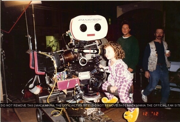 Exclusive Childhood Photo of Mack On Set of 7th Heaven - By Donna Rosman 
Keywords: onset1