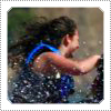 Mack on a water-ski during a fun-filled summer's day in August 2008.